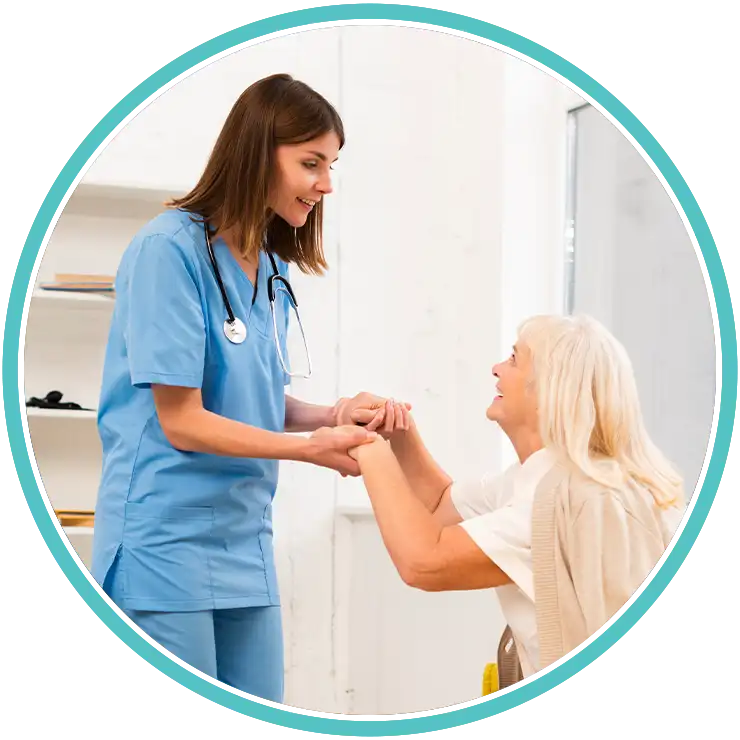 Clean and modern medical clinic reception area