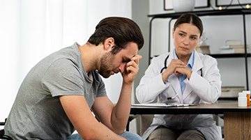 Physician prepared to provide preventive healthcare services