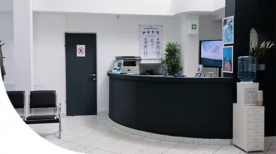 Primary Care Clinic Reception Area