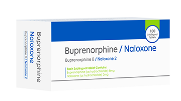 uprenorphine and Naloxone sublingual tablets for MOUD program in Robbinsville, NJ.